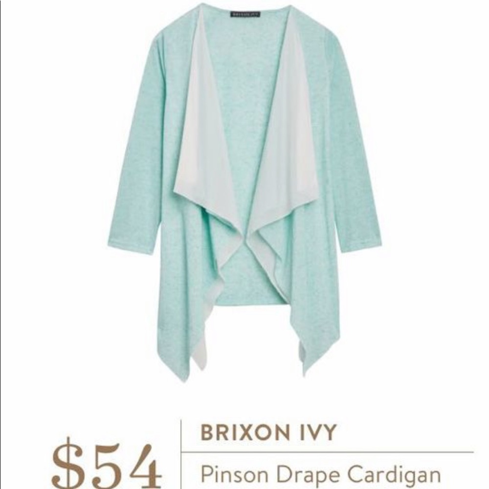 BRIXON IVY Stitch Fix Pinson Drape Cardigan Top